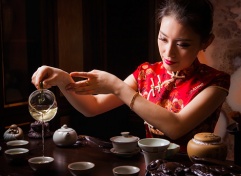 Moscow в ресторане Tea Ceremony At Soluxe Club Restaurant