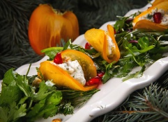 Moscow в ресторане Dishes With Armenian Persimmon At Gayane’s